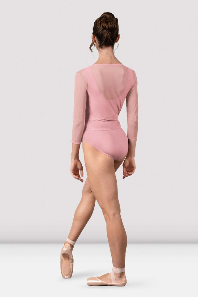 Bloch Z30022 Lumina Harmony Long Sleeve Mesh Top