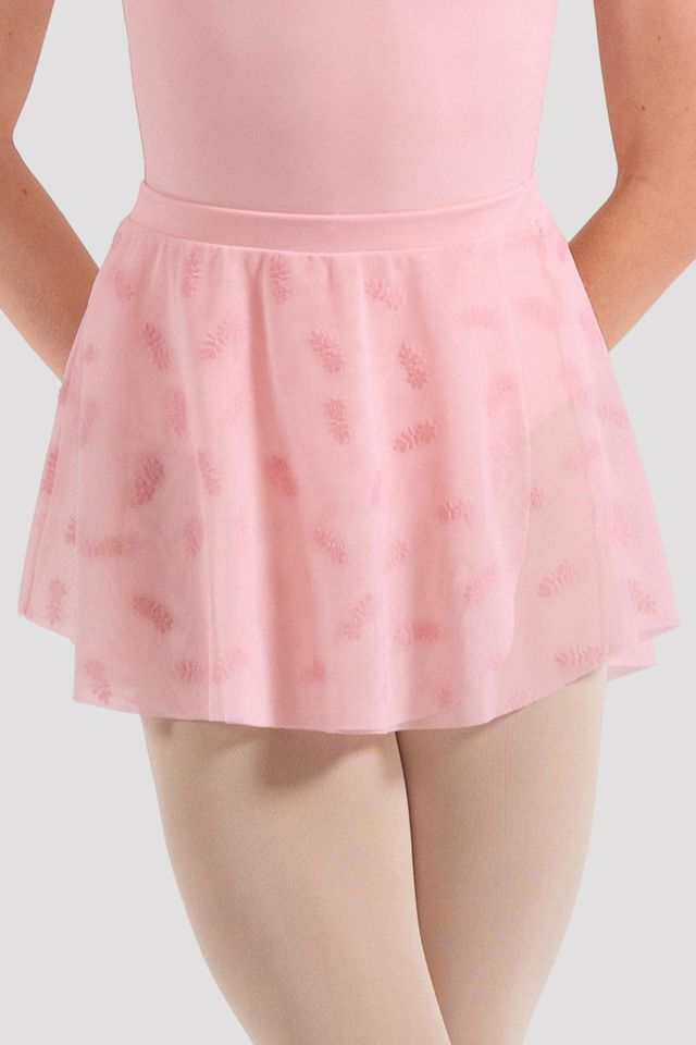 Bloch CR10009 Mila Floral Mesh Skirt Child
