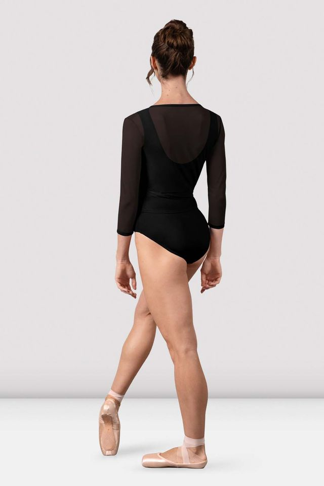 Bloch Z30022 Lumina Harmony Long Sleeve Mesh Top