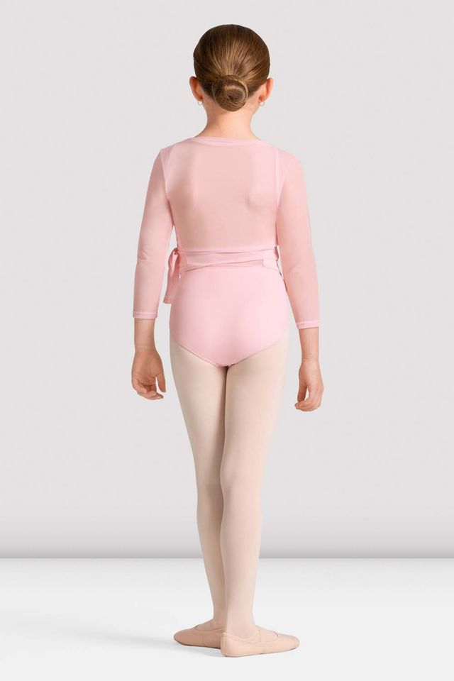 Bloch CZ30026 Lumina Rolanda Long Sleeve Wrap Top Child