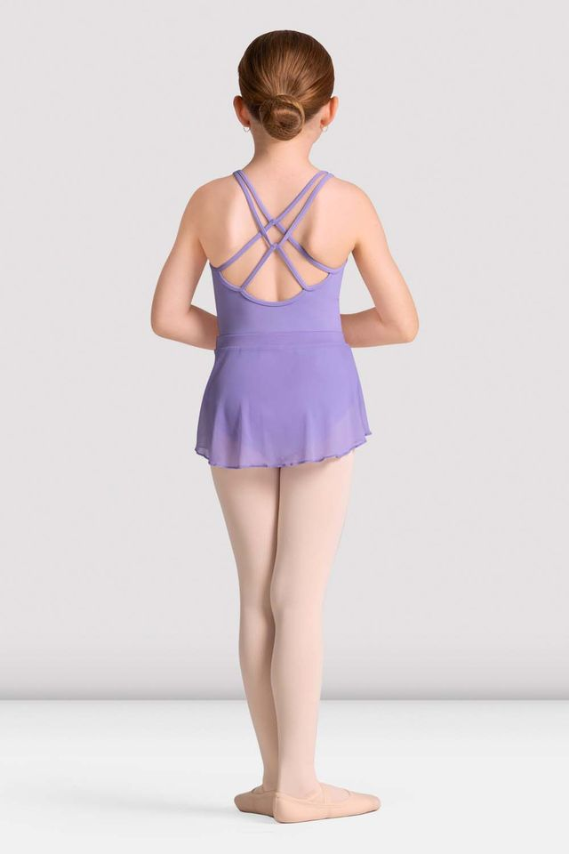 Bloch CR10005 Lumina Claire Mesh Wrap Skirt Child