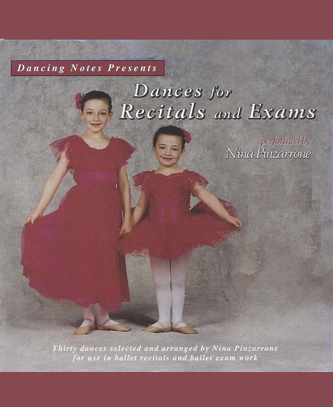 Dances for Recitals and Exams CD by Nina Pinzarrone