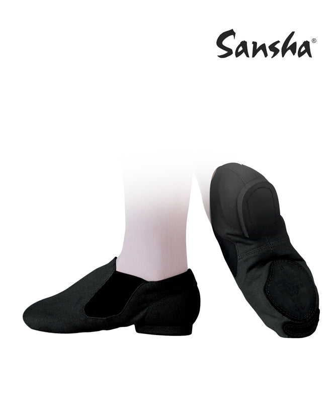 buy Sansha Moderno Slip On Split Sole Jazz Shoes