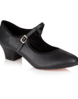 buy Freed Leather Character Shoe with Cuban Heel