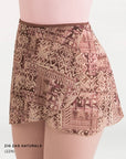 Body Wrappers Print Wrap Skirt