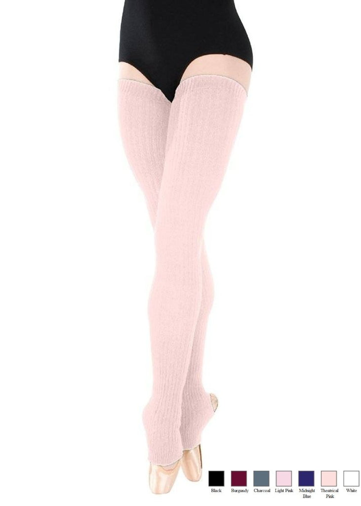 Body Wrappers Women's Stirrup Leg Warmers 48 inches