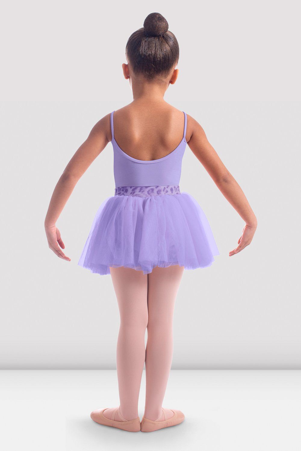 Bloch CL6521 Girls Ebonie Animal Print Band Tutu Skirt