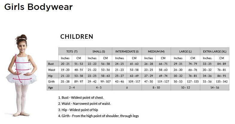 Capezio 11649T Girls  Dance Active Cut Out Tank Leotard
