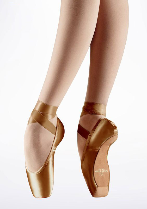 Gaynor Minden Pointe Shoe Sculpted (SC) 3+ Feather (F) Mocha