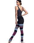 Intermezzo 5301 Asymmetrical Stripe Knit Pants