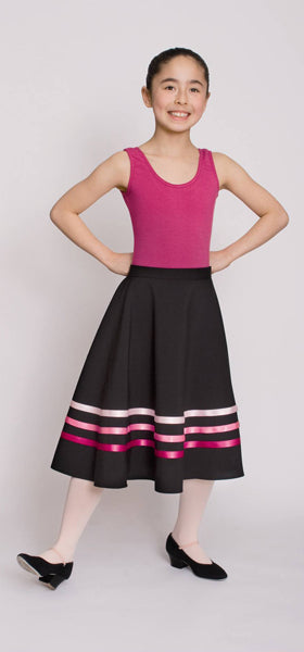Little Ballerina Character Skirt Pink Ribbons