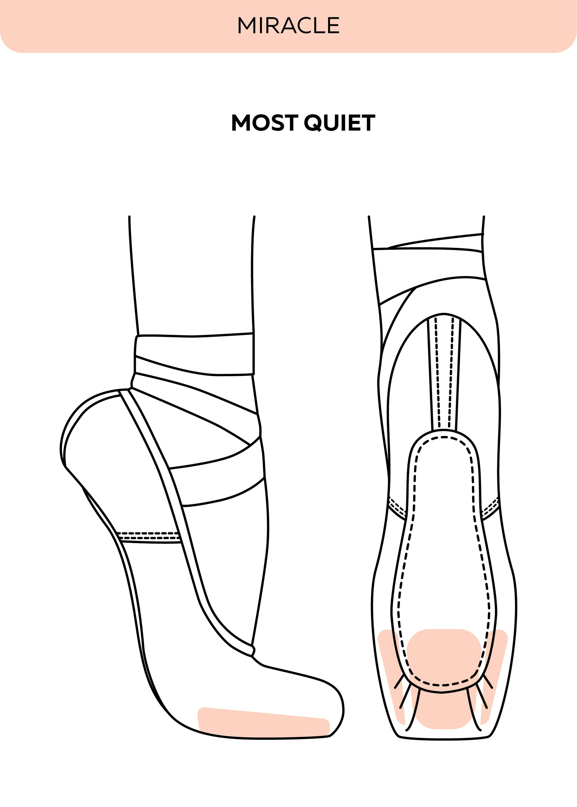 Grishko Miracle Pointe Shoe (LH)