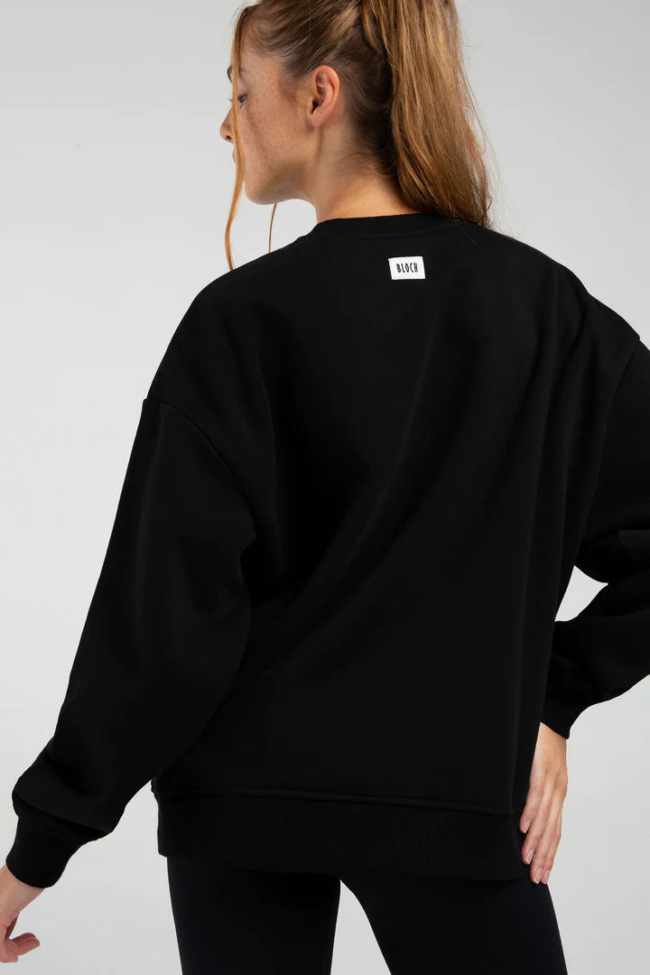 Bloch Off-Duty Terry Oversized Crew Sweatshirt