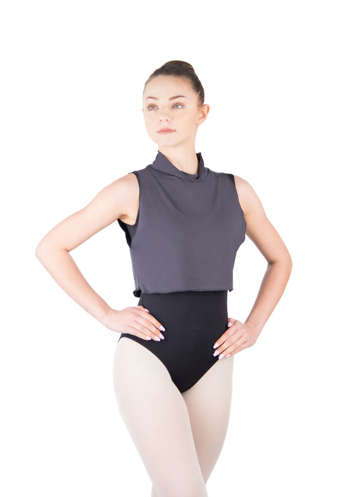 Ballet Rosa Haruka Waist Length High Neck Tank Top – The Shoe Room