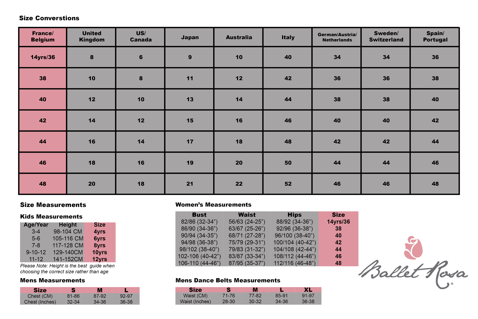 Ballet Rosa Amelie Leotard