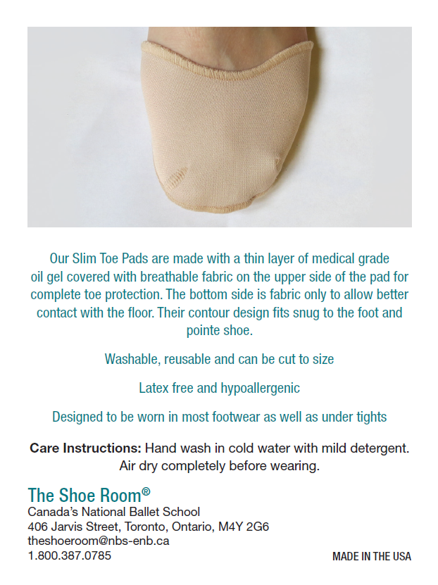 buy large slim toe pads