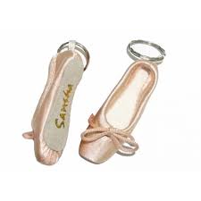 Sansha Miniature Pointe Shoe Key Ring